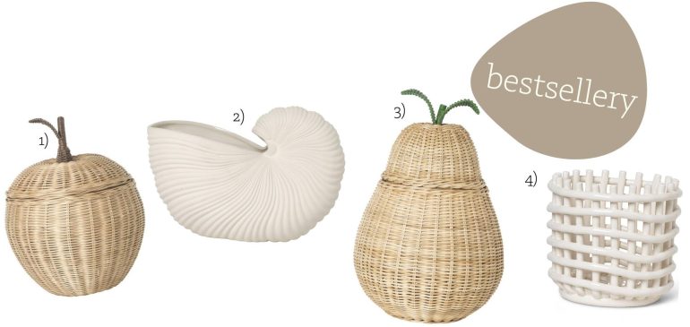 nejprodávanější bytové doplňky ferm LIVING